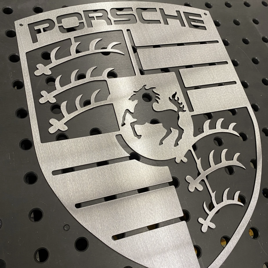 porche metal art